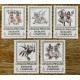 ALBANIA 1979 SERIE COMPLETA DE ESTAMPILLAS NUEVAS MINT BAILES MUSICA